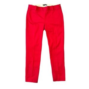 J. Crew Mercantile Red Skinny Trousers